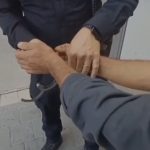 מאבטח בקניון חריש התגלה כשוהה בלתי חוקי צילום: דוברות המשטרה