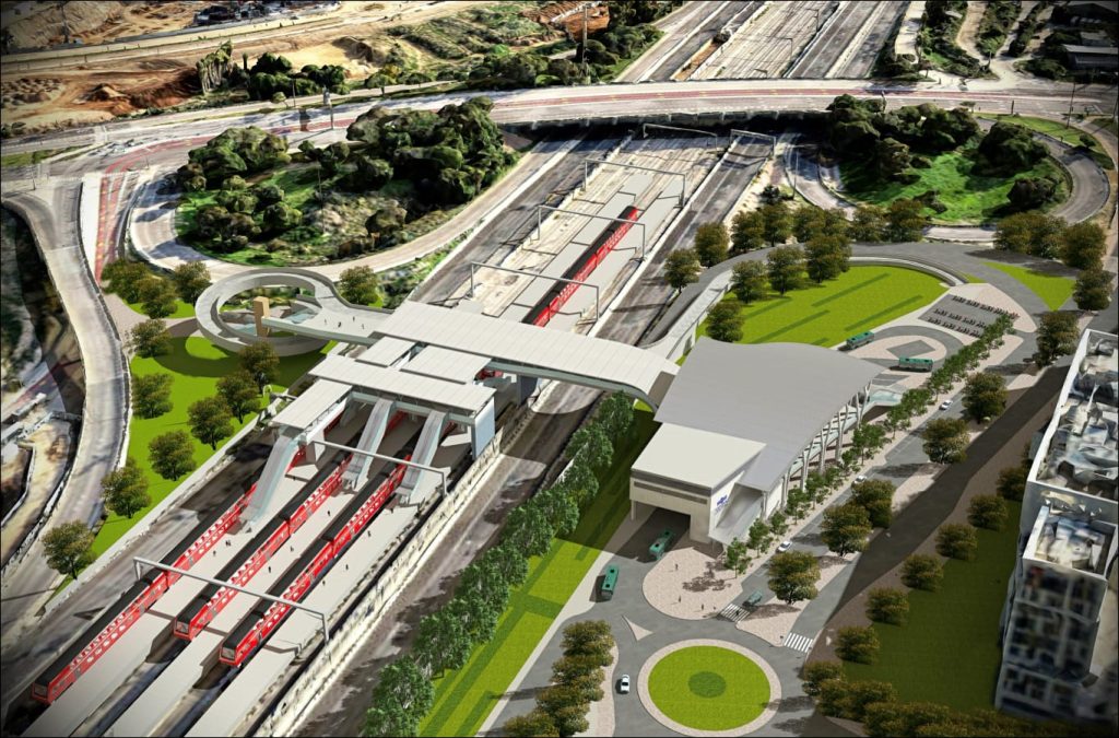 הדמיות: רכבת ישראל, ארמון אדריכלים ומתכנני ערים