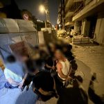 שבחי"ם באתר בנייה, צילום: דוברות המשטרה